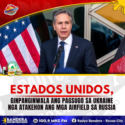 INTERNATIONAL | ESTADOS UNIDOS, GINPANGINWALA ANG PAGSUGO SA UKRAINE NGA ATAKEHON ANG MGA AIRFIELD SA RUSSIA