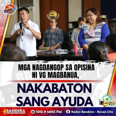 MGA NAGDANGOP SA OPISINA NI VG MAGBANUA, NAKABATON SANG AYUDA