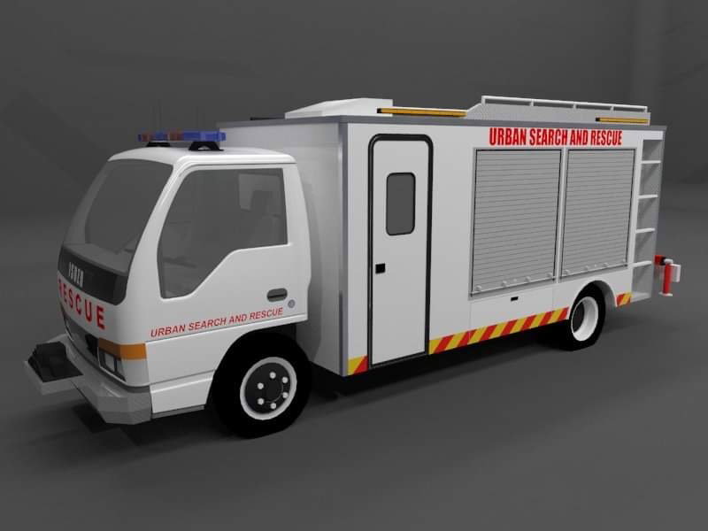 Rescue Truck with Maxilft Boom - T3CKGROUP - TG GLOBAL TRADE OPC