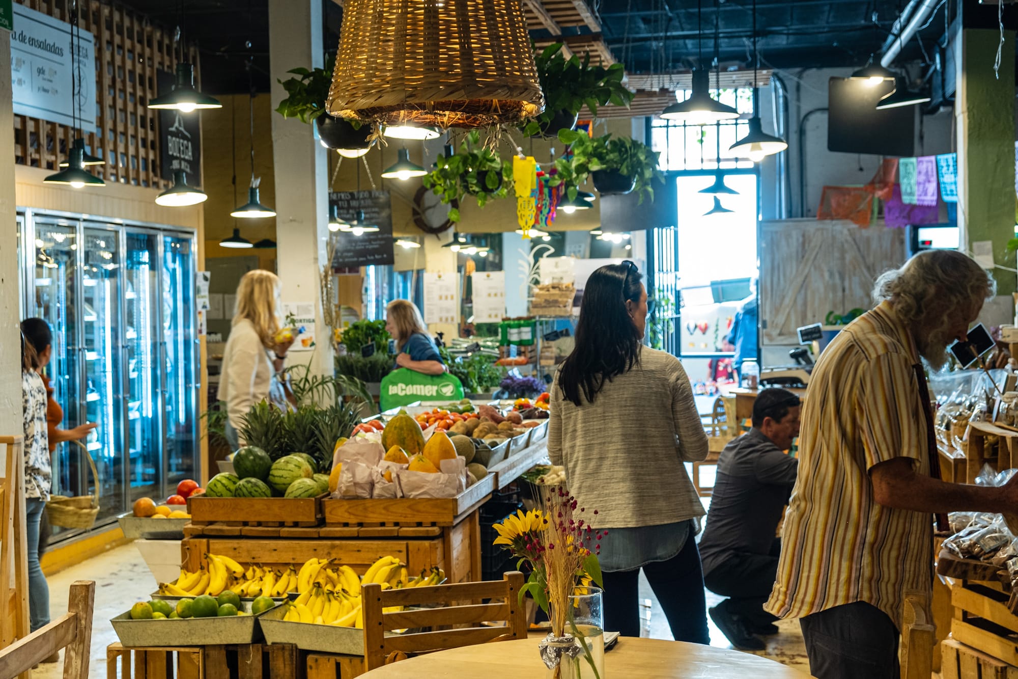 Le marché public biologique du samedi