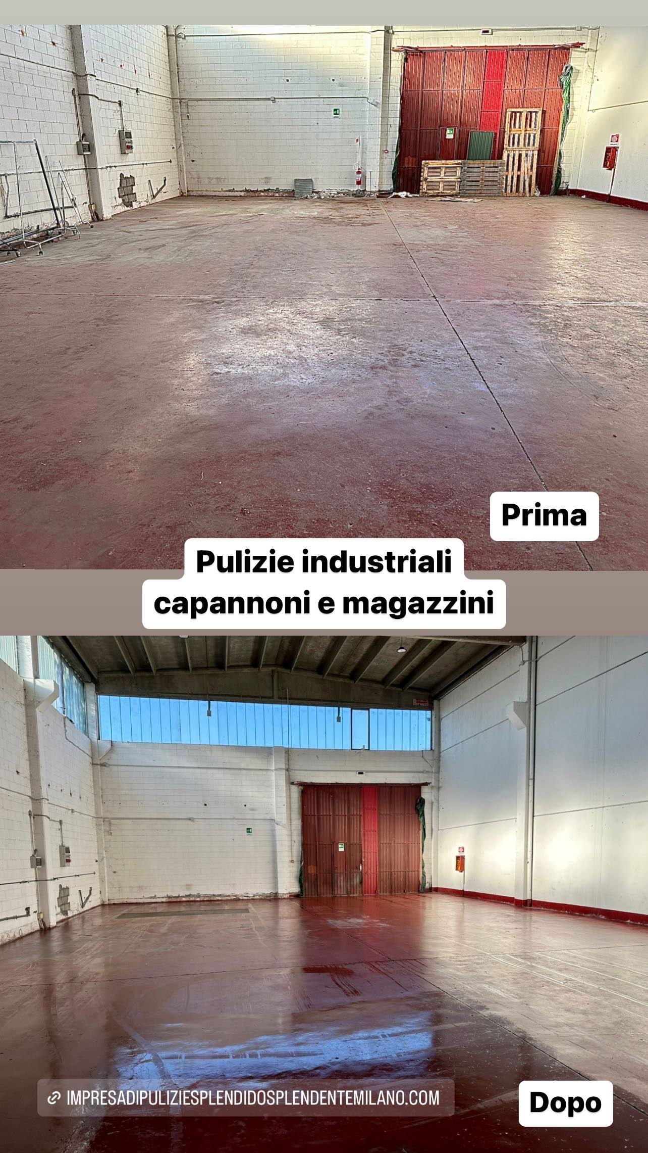 Pulizie industriali capannoni e magazzini