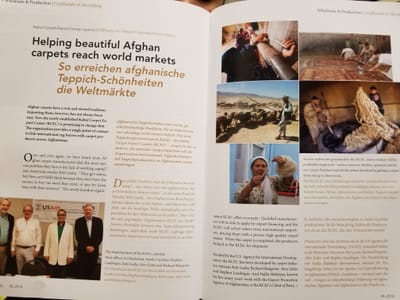 Helping beautiful Afghan carpets reach world markets - Page 2