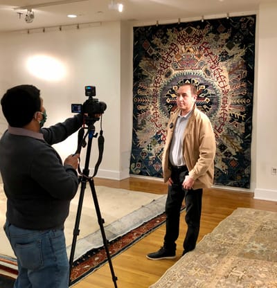 Afghan Carpets and Economy Voice of America Interview