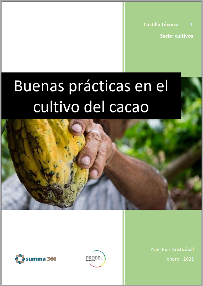 BUENAS PRÁCTICAS EN EL CULTIVO DEL CACAO