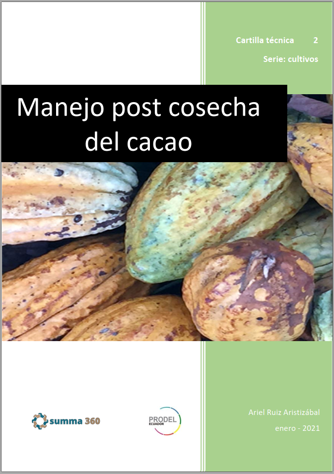 MANEJO POST COSECHA DEL CACAO