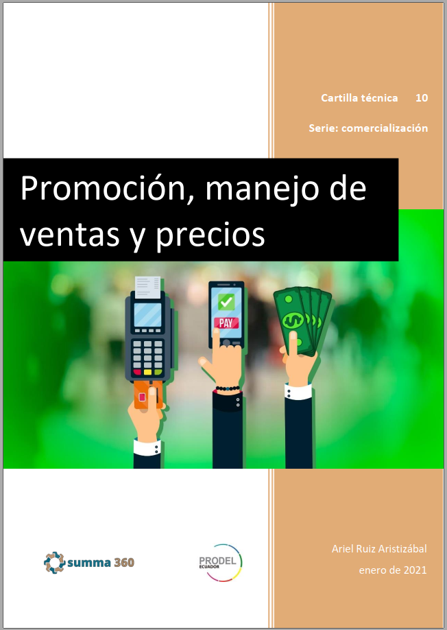 PROMOCIÓN, MANEJO DE VENTAS Y PRECIOS