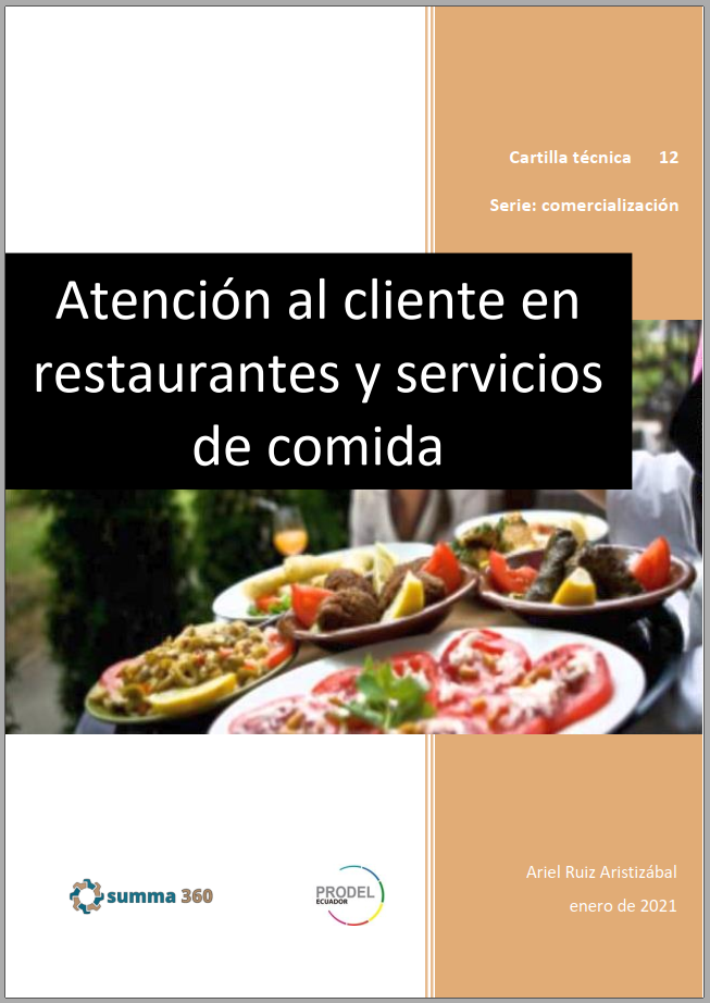 ATENCIÓN AL CLIENTE EN RESTAURANTES Y SERVICIOS DE COMIDA