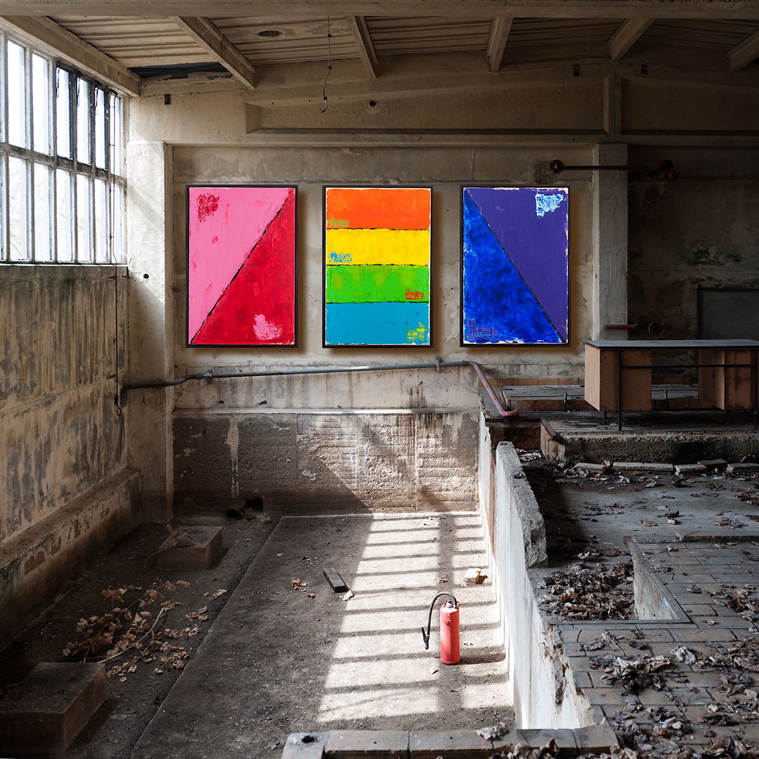 Triptychon Pride - Lebe! Liebe! Lache!