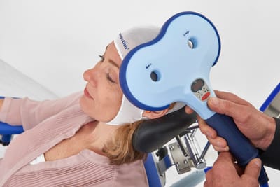 Transcranial magnetic stimulation(TMS) image