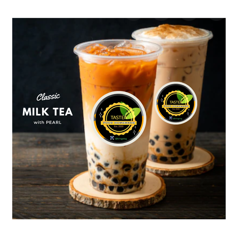 Classic Milk Tea with Bobba