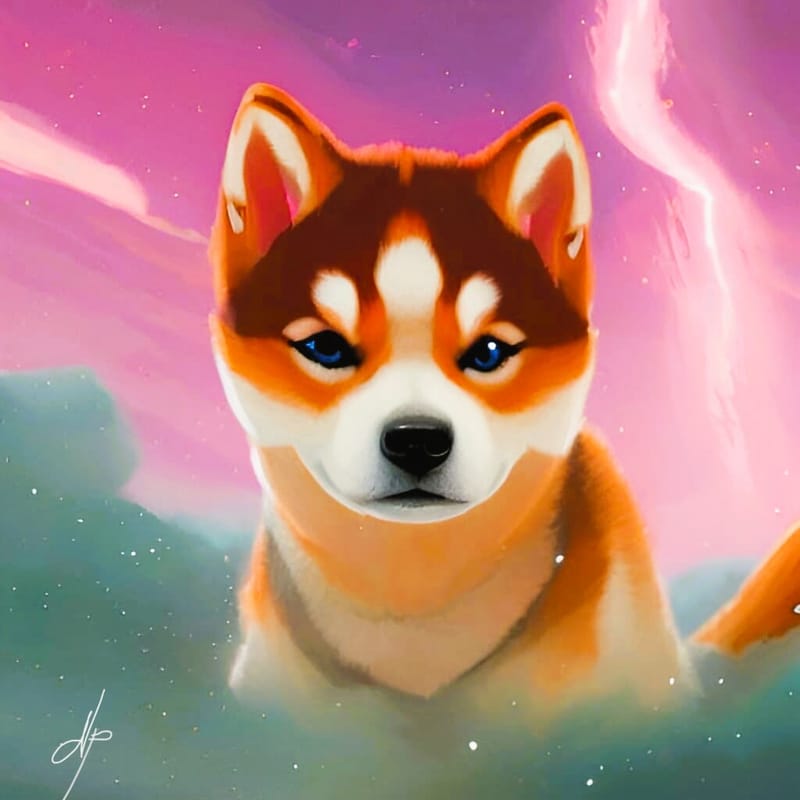 Shiba Inu and American Eskimo