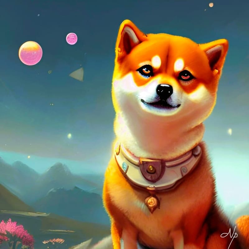 Shiba Inu and American Eskimo