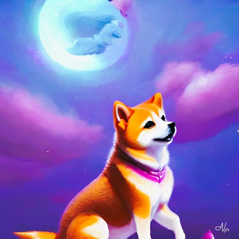 Shiba Inu and American Eskimo