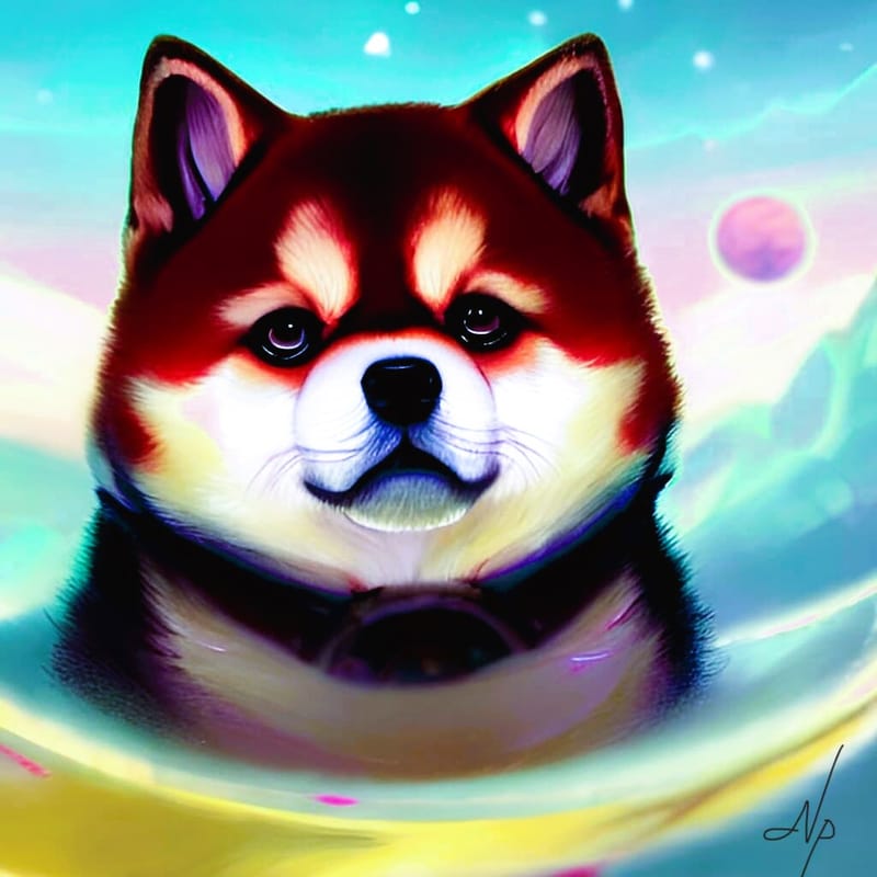 Shiba Inu and American Eskimo