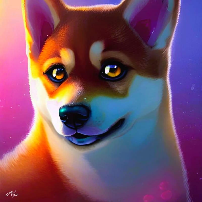 Shiba Inu and American Eskimo