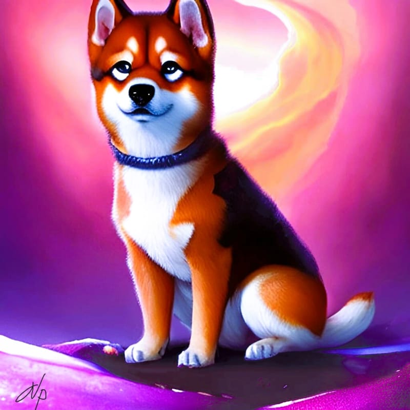 Shiba Inu and American Eskimo