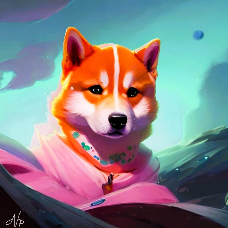 Shiba Inu and American Eskimo