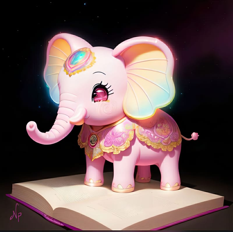 Pink elephant 