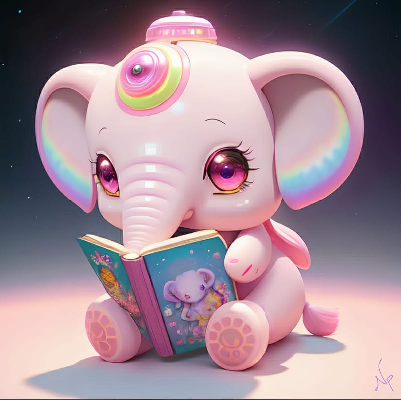 Pink elephant 