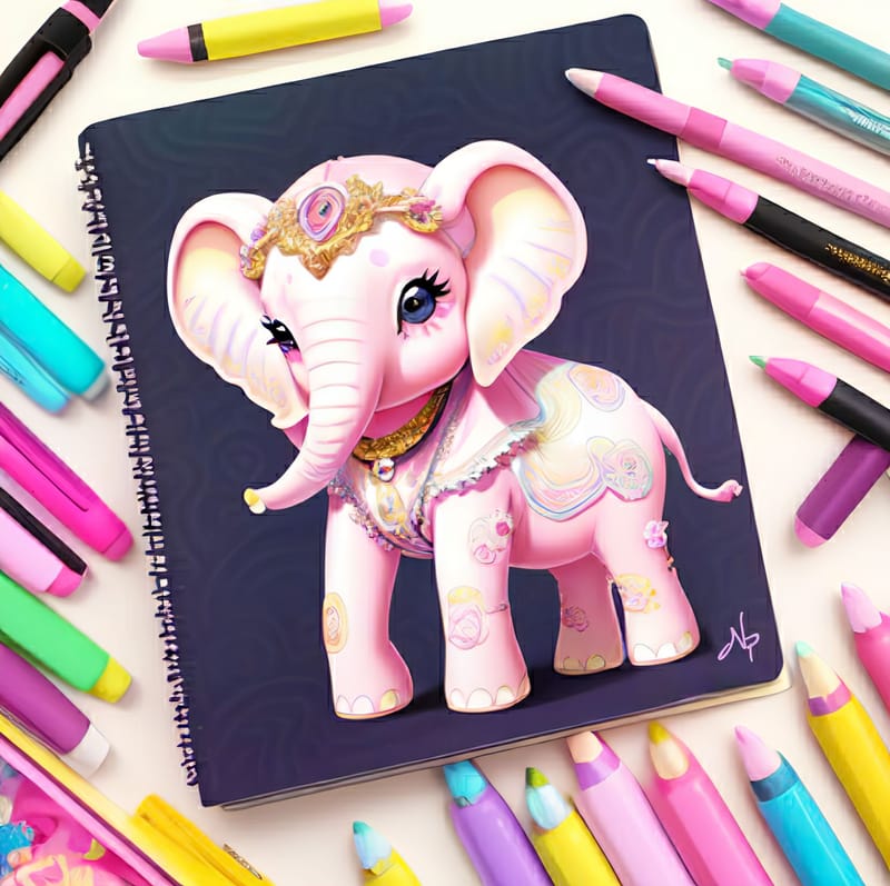 Pink elephant 