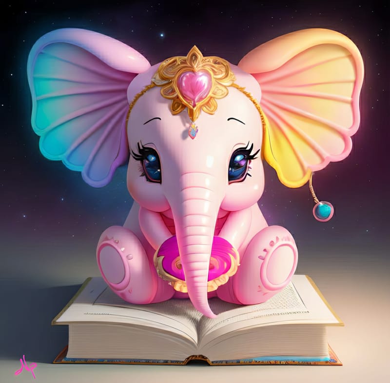 Pink elephant 
