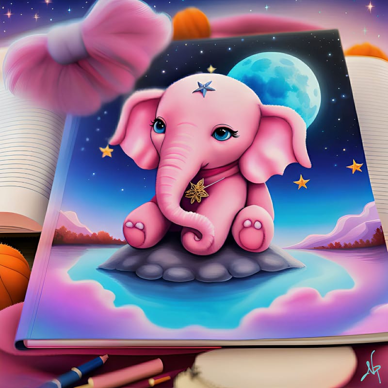 Pink elephant 