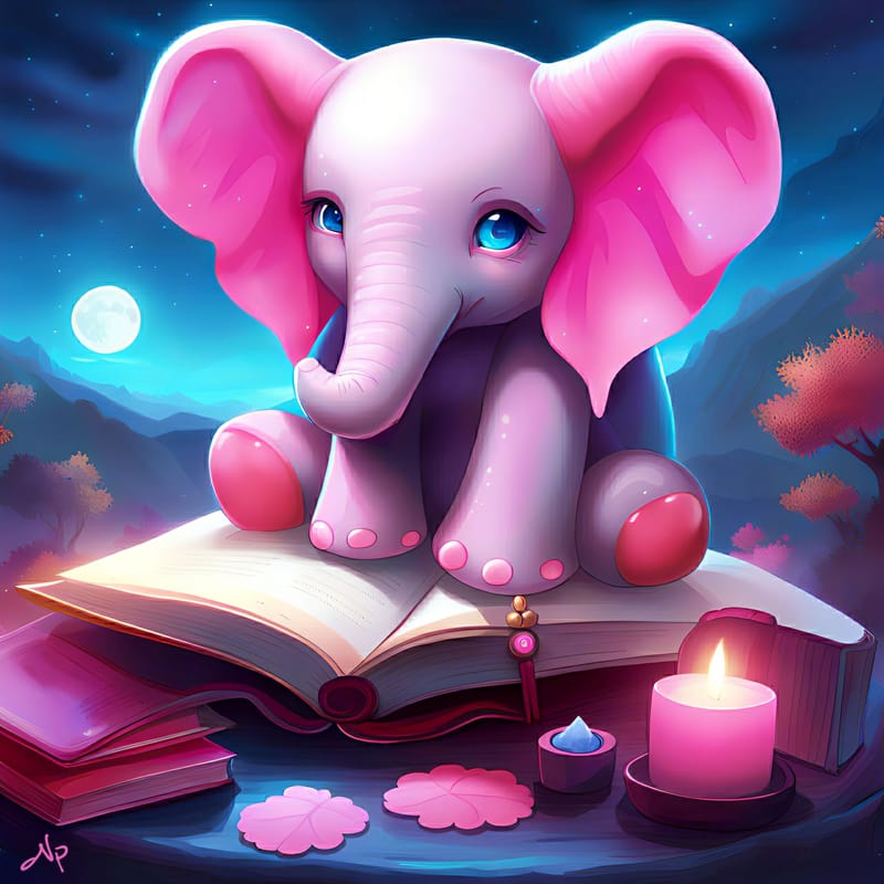 Pink elephant 