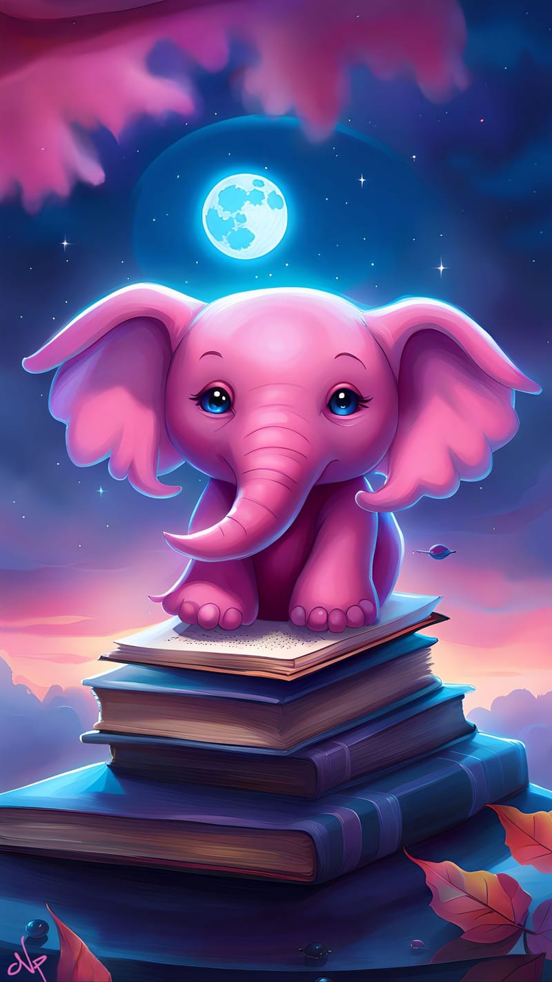 Pink elephant 