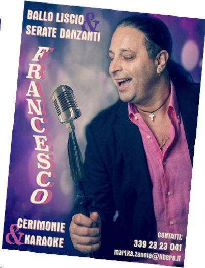 IN  COOPERATIVA GUSTOSO PRANZO, BALLI E MUSICA DAL VIVO CON FRANCESCO