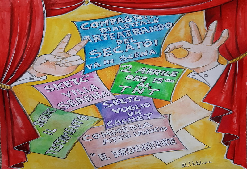 Compagnia teatrale Arteatrando del Secatòi presenta: Scenette, poesie e commedia brillante