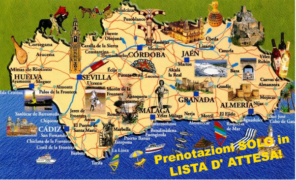 GRAN TOUR DELL’ANDALUSIA  dal 17 al 23 marzo 2024