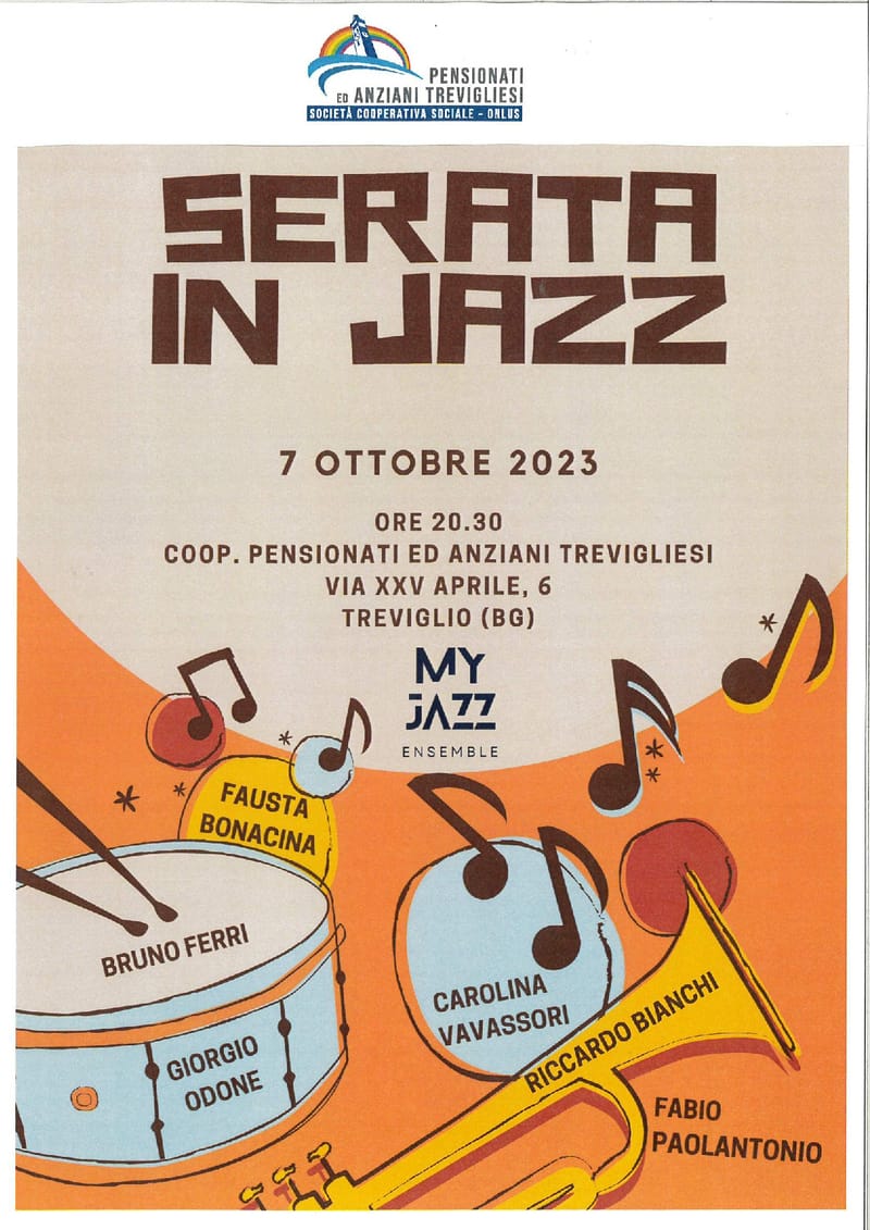 SERATA IN JAZZ -  07 Ottobre 2023  - ore 20.30