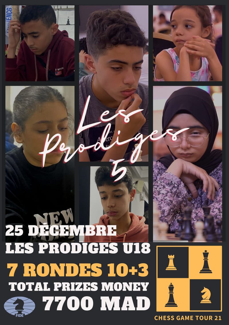 LES PRODIGES 5 EST REPORTÉ