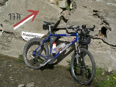2006 2. Transalp Obernberg am Brenner - Kalterersee