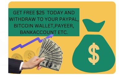 $25 FREE, CLICKING ADS