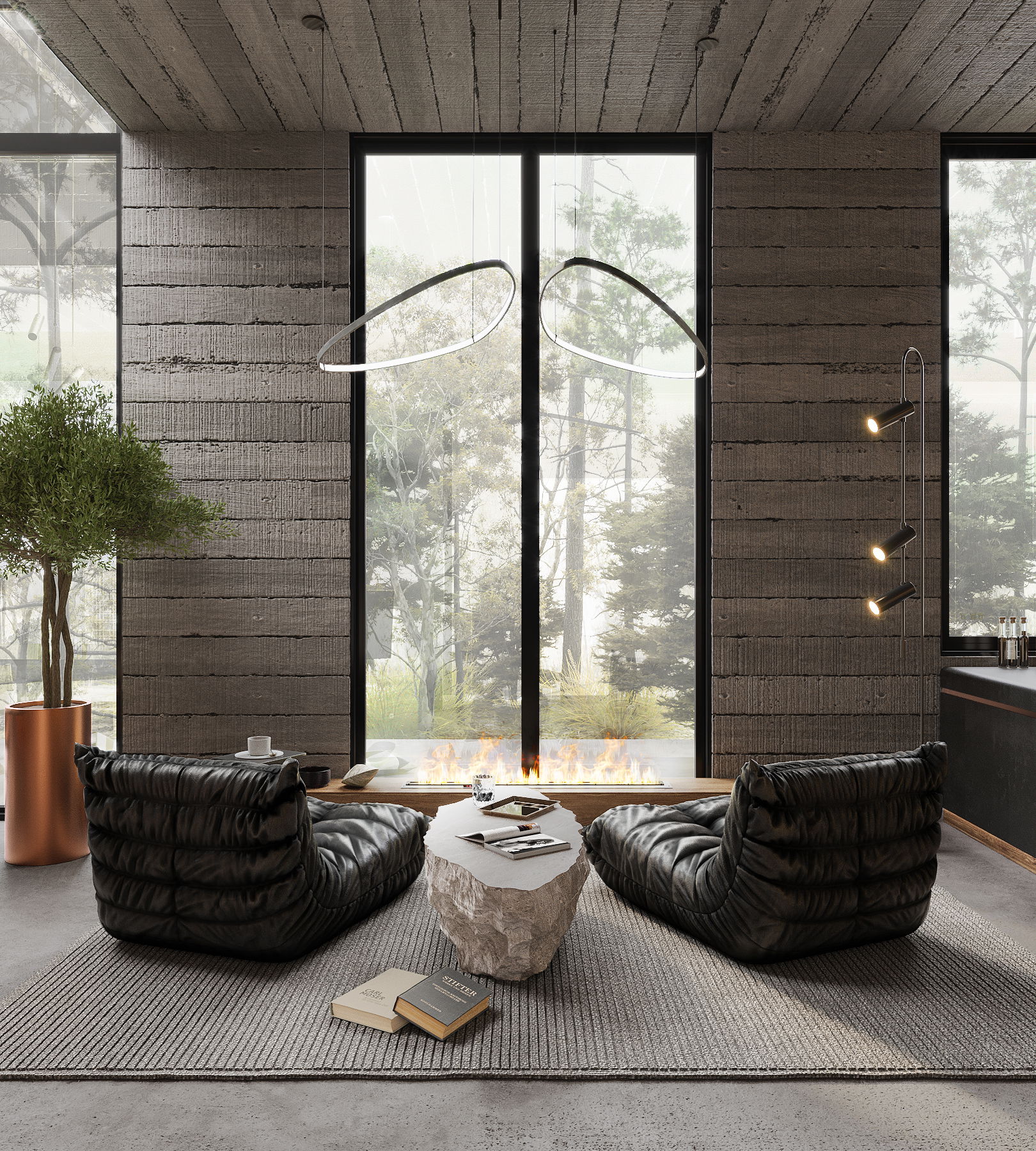 Dining-Relaxation Space