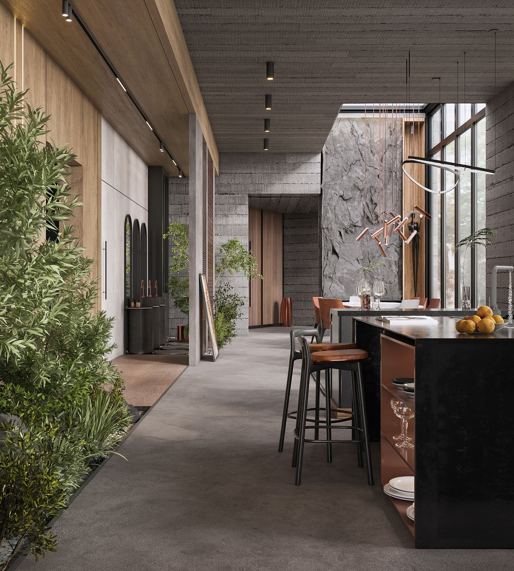 Dining-Relaxation Space