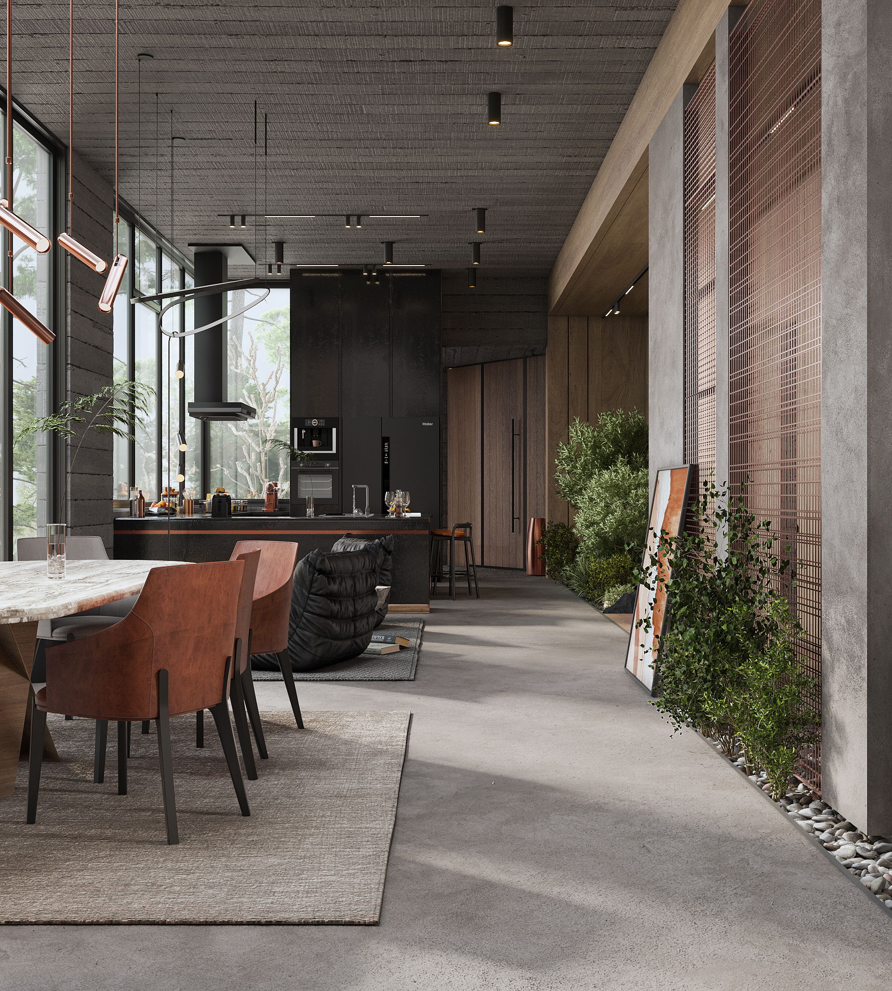 Dining-Relaxation Space