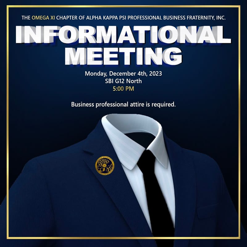Informational Meeting