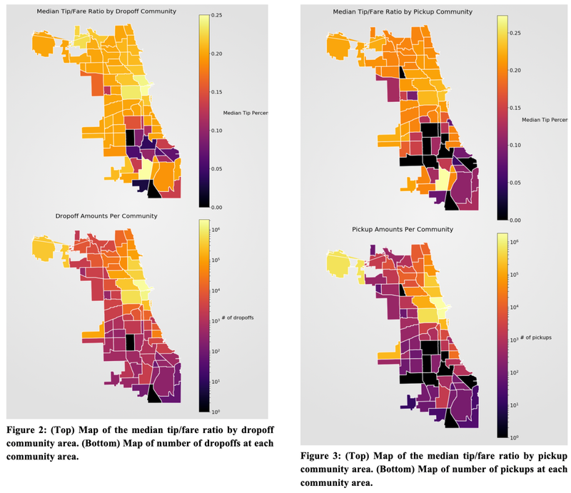 Predicting Chicago Taxi Pickup Hotspots  - CU Boulder, 2018
