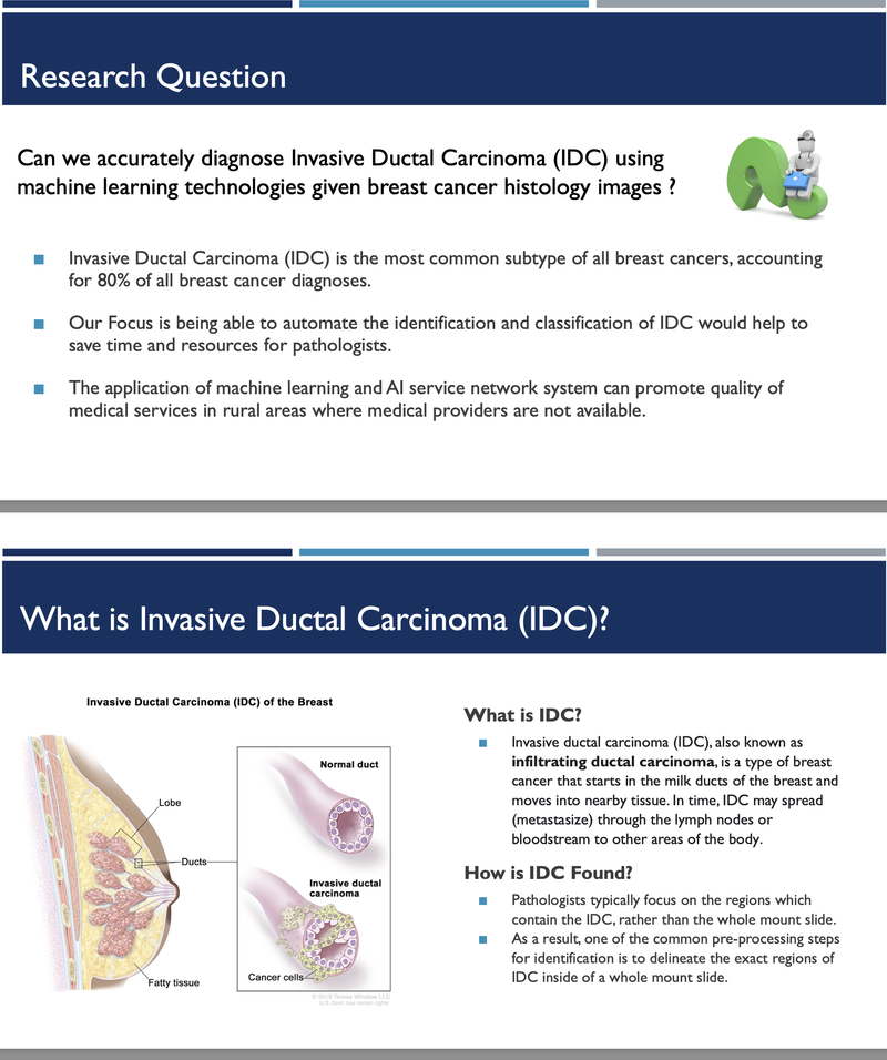 Invasive Ductal Carcinoma (IDC) Breast Cancer Classification - UC Berkeley, 2022