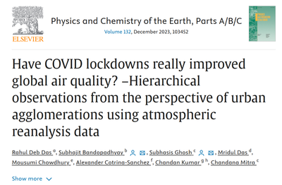 Have covid lockdowns really improved global air quality? –Hierarchical observations from the perspective of urban agglomerations using atmospheric reanalysis data