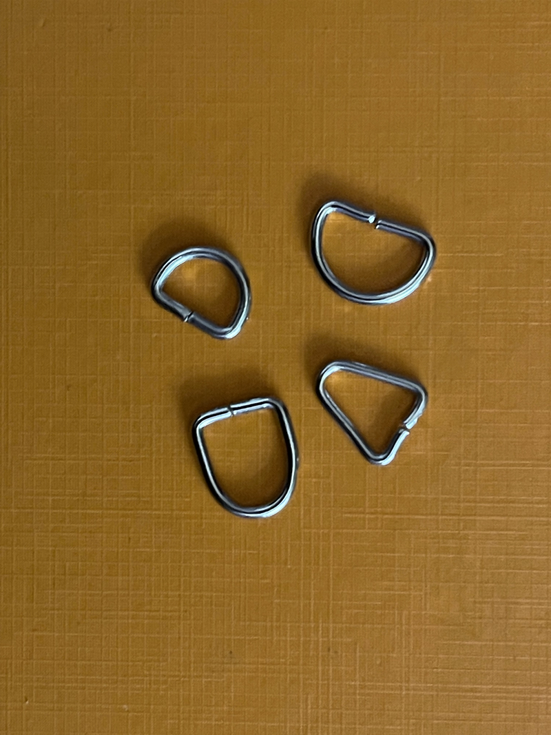 Medialunas y  triángulos, pase 10mm a 16mm