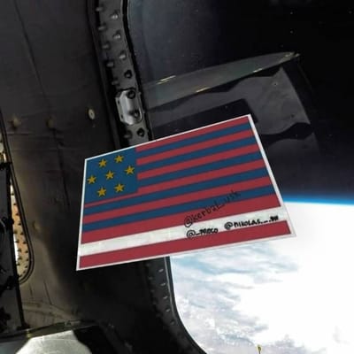 Flag to Space second time!