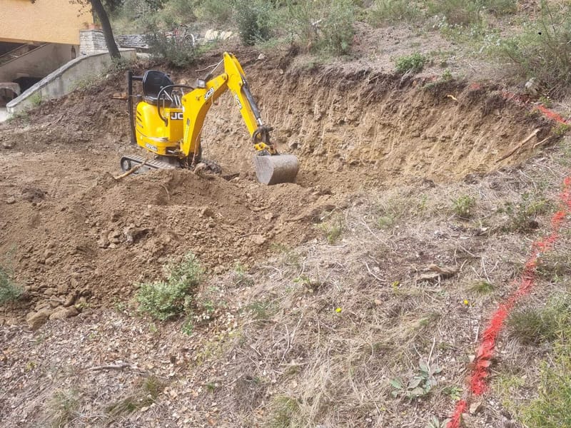 Travaux de terrassements