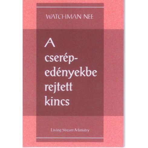 Watchmen Nee:A cserépedényekbe rejtett kincs