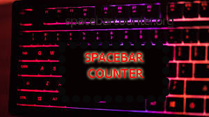 What is space bar counter image