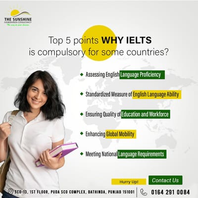 Why IELTS is compulsory for some countries?