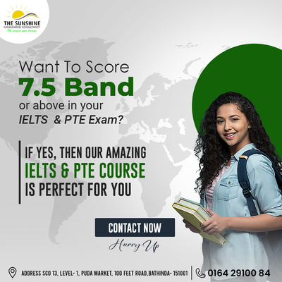 Secure Your Future: Enroll in Bathinda's High-Performance IELTS/PTE Courses!