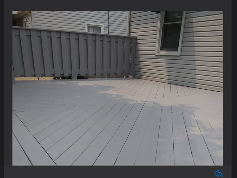 Deck industrial Painting
